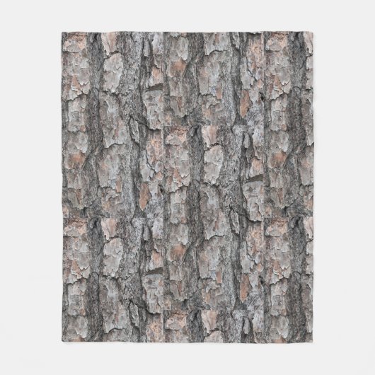 Bos Natuur Decoratie Fleece Deken (Voorkant)