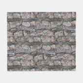 Bos Natuur Decoratie Fleece Deken (Voorkant (Horizontaal))