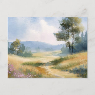 Bos Natuur Scene  Briefkaart