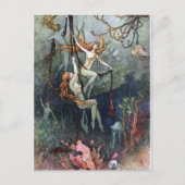  bos Nymphs Briefkaart (Voorkant)