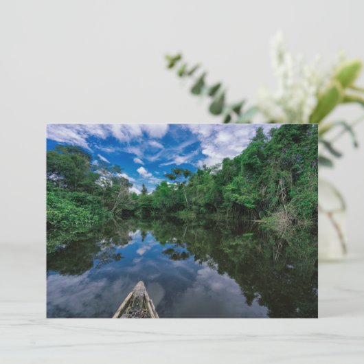 Bos | Oerwoud van Peru Bedankkaart (Staand voorkant)