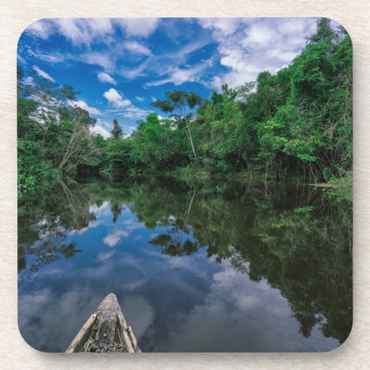 Bos | Oerwoud van Peru Bier Onderzetter (Voorkant)