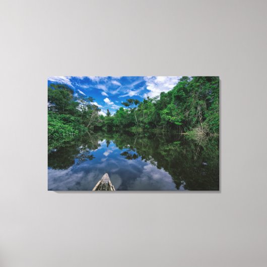 Bos | Oerwoud van Peru Canvas Afdruk (Voorkant)