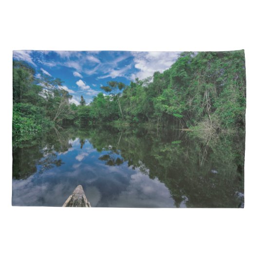 Bos | Oerwoud van Peru Kussensloop (Achterkant)