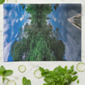 Bos | Oerwoud van Peru Theedoek (Gevouwen)