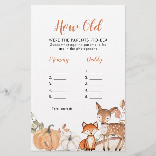 Bos Oh Jongen Pompoen Hoe Oud Waren De Ouders (Voorkant)