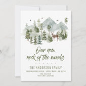 Bos Onze nieuwe nek van de Bossen bomen Bewegend Kaart (Voorkant)