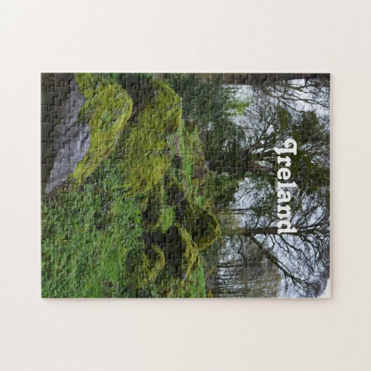 Bos op het kasteel van Blarney Legpuzzel (Horizontaal)