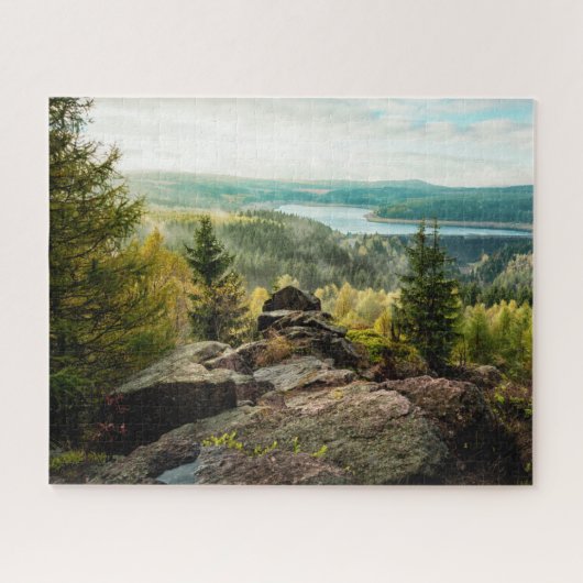 Bos | Ore Mountains Duitsland Legpuzzel (Horizontaal)
