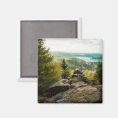 Bos | Ore Mountains Duitsland Magneet (Voorkant / Achterkant)