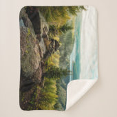 Bos | Ore Mountains Duitsland Sherpa Deken (Voorkant)