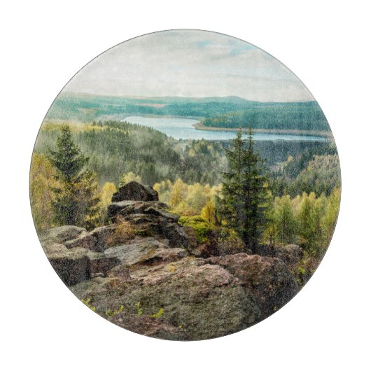 Bos | Ore Mountains Duitsland Snijplank (Voorkant)