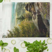 Bos | Ore Mountains Duitsland Theedoek (Gevouwen)