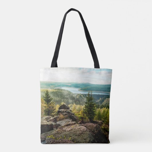 Bos | Ore Mountains Duitsland Tote Bag (Achterkant)