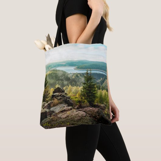Bos | Ore Mountains Duitsland Tote Bag (Dichtbij)