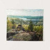 Bos | Ore Mountains Duitsland Wandkleed (Voorkant (horizontaal))