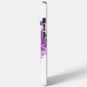 Bos Paarse Hartblad Boom Bruiloft Case-Mate iPhone Case (Achterkant / Links)