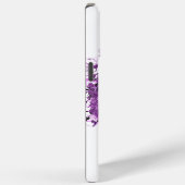 Bos Paarse Hartblad Boom Bruiloft Case-Mate iPhone Case (Achterkant / Rechts)