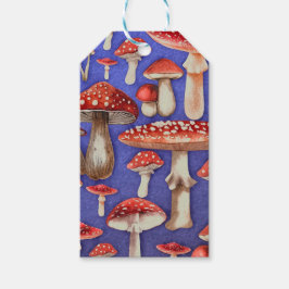 Bos Paddenstoel Cadeaublaadjes Cadeaublaadje Cadeaulabel