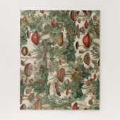 Bos Paddenstoelen Cottagecore Puzzel (Verticaal)