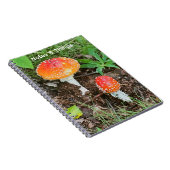 Bos Paddenstoelen Notitieboek (Rechterzijde)