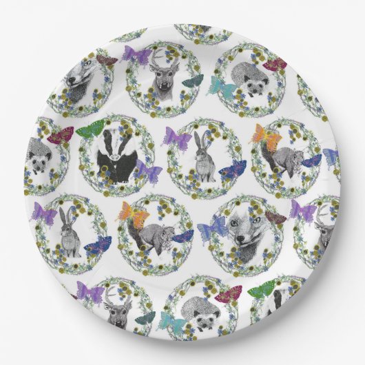 bos papieren bordje (Voorkant)