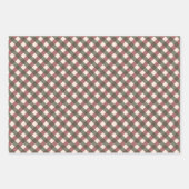 Bos Patchwork Kerst Inpakpapier Set Vel (Voorkant 2)