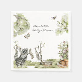 Bos Picknick | Baby Shower Bosdieren Servet