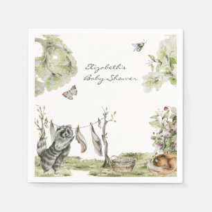 Bos Picknick   Baby Shower Bosdieren Servet