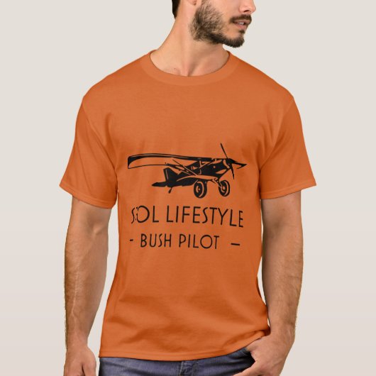 Bos piloot t-shirt (Voorkant)