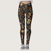 Bos planten leggings (Voorkant)