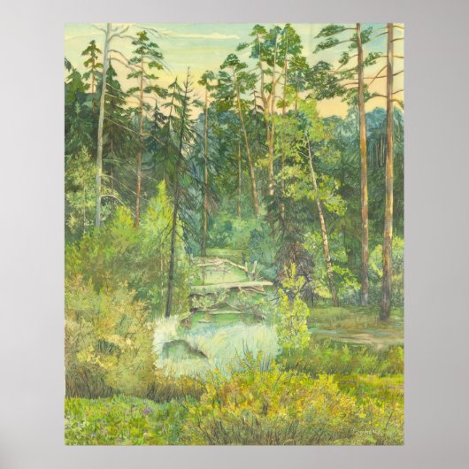 bos poster (Voorkant)