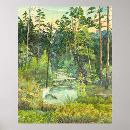 bos poster (Voorkant)