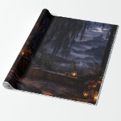 Bos Rivier Pad Inpakpapier (Uitgerold)
