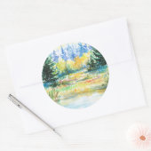 Bos Ronde Sticker (Envelop)