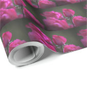 Bos roze rozen cadeaupapier (Rol Hoek)
