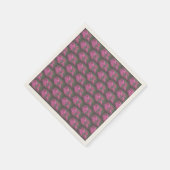 Bos roze rozen servet (Hoek)