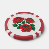 Bos rozen poker chips (Enkel)