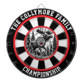 Bos Scene Moose in Target Dartbord (Voorkant)