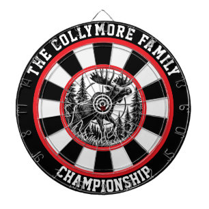 Bos Scene Moose in Target Dartbord