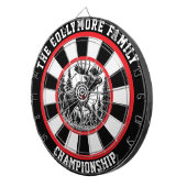 Bos Scene Moose in Target Dartbord (Voorkant Rechts)