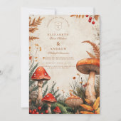 bos schimmels bruiloft kaart (Voorkant)