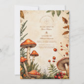 bos schimmels bruiloft kaart (Voorkant)