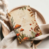 bos schimmels bruiloft kaart