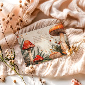 bos schimmels bruiloft RSVP kaartje