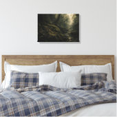 Bos sleutel — KŌAN (Landschap) Canvas Afdruk (Insitu (Slaapkamer))