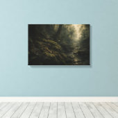 Bos sleutel — KŌAN (Landschap) Canvas Afdruk (Insitu (Houten vloer))