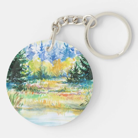 Bos Sleutelhanger (Achterkant)
