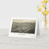 Bos Stad, de Panoramische Kaart van de PA - 1889 (Gele Bloem)