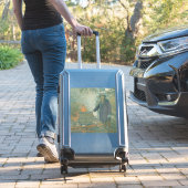 Bos Stille Maanhandlers Witte Bliksem Sterkedrank Sticker (Koffer Insitu)